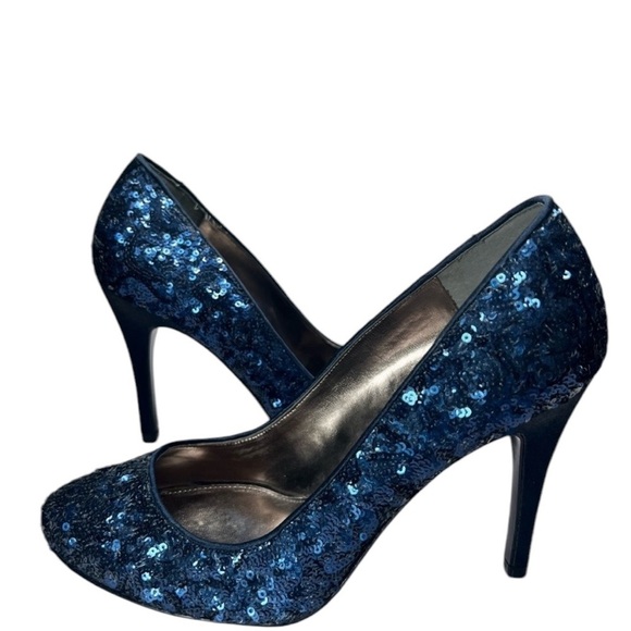 NINA-Sequined Shoes - Picture 1 of 6